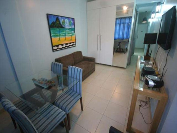Imagem Apartamento com 1 Quarto para Temporada, 40 m² em Copacabana - Rio De Janeiro