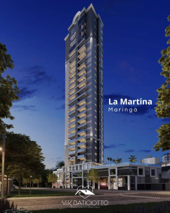 Apartamento com 2 Quartos à Venda, 77 m² em Zona 08 - Maringá