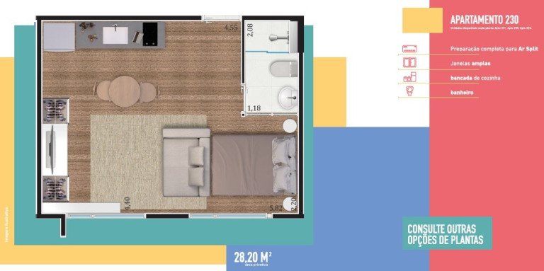 Imagem Imóvel com 1 Quarto à Venda, 28 m² em Jardim Nova Aliança Sul - Ribeirão Preto Imagem Imóvel com 1 Quarto à Venda, 28 m² em Jardim Nova Aliança Sul - Ribeirão Preto