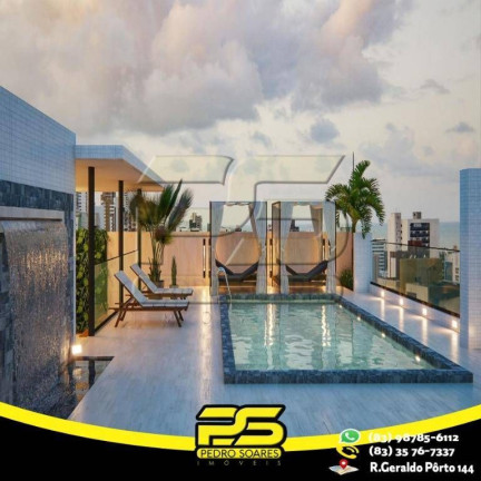 Imagem Apartamento com 1 Quarto à Venda, 54 m² em Cabo Branco - João Pessoa