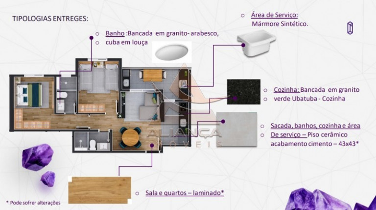 Imagem Apartamento com 2 Quartos à Venda, 50 m² em Jardim Anhanguera - Ribeirão Preto