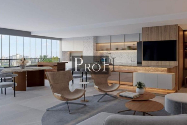 Apartamento com 3 Quartos à Venda, 129 m² em Vila Assunção - Santo André