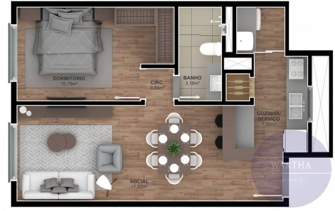 Imagem Apartamento com 2 Quartos à Venda, 71 m² em Centro - Gramado Imagem Apartamento com 2 Quartos à Venda, 71 m² em Centro - Gramado