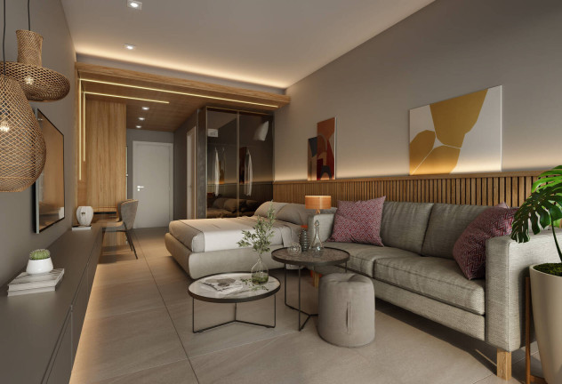 Apartamento com 1 Quarto à Venda, 32 m² em Tamandaré