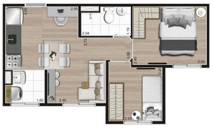 Imagem Apartamento com 2 Quartos à Venda, 32 m² em Tucuruvi - São Paulo