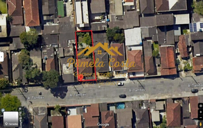 Terreno à Venda, 298 m² em Sítio Paecara (vicente De Carvalho) - Guarujá
