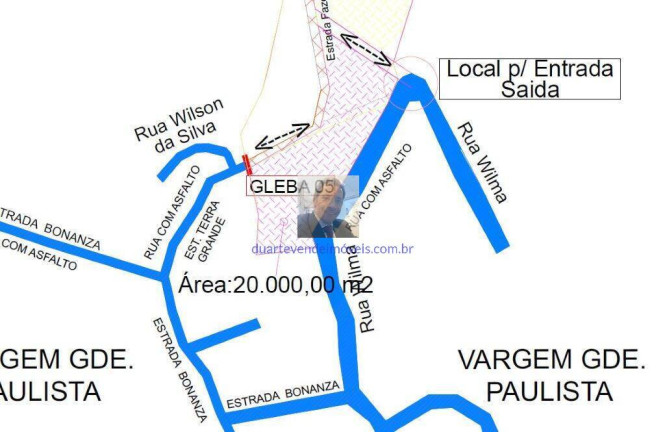 Terreno à Venda, 20.000 m² em Capela De São Pedro - Vargem Grande Paulista