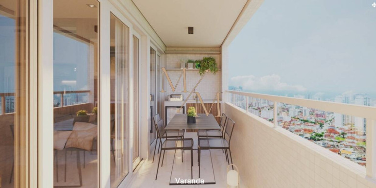 Imagem Apartamento com 2 Quartos à Venda, 55 m² em Marapé - Santos Imagem Apartamento com 2 Quartos à Venda, 55 m² em Marapé - Santos