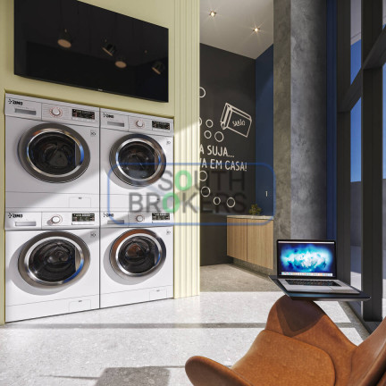 Imagem Apartamento com 2 Quartos à Venda, 25 m² em Portão - Curitiba Imagem Apartamento com 2 Quartos à Venda, 25 m² em Portão - Curitiba