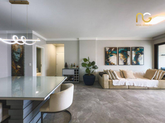 Imagem Apartamento com 3 Quartos à Venda, 143 m² em Canto Do Forte - Praia Grande