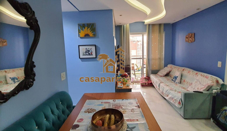 Apartamento com 3 Quartos à Venda, 72 m² em Osvaldo Cruz - São Caetano Do Sul
