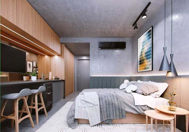 Imagem Studio com 1 Quarto à Venda, 24 m² em Consolação - São Paulo Imagem Studio com 1 Quarto à Venda, 24 m² em Consolação - São Paulo
