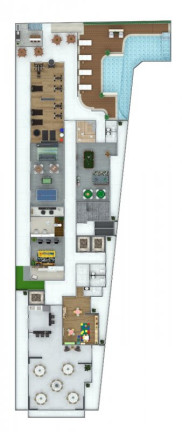 Imagem Apartamento com 1 Quarto à Venda, 42 m² em Centro - São Vicente
