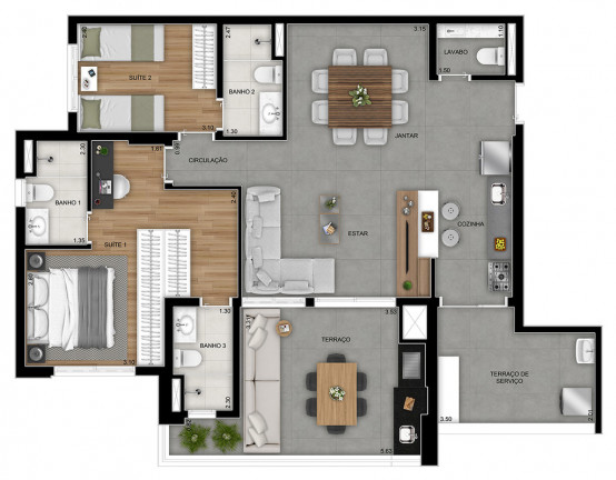 Imagem Apartamento com 3 Quartos à Venda, 105 m² em Tatuapé - São Paulo Imagem Apartamento com 3 Quartos à Venda, 105 m² em Tatuapé - São Paulo