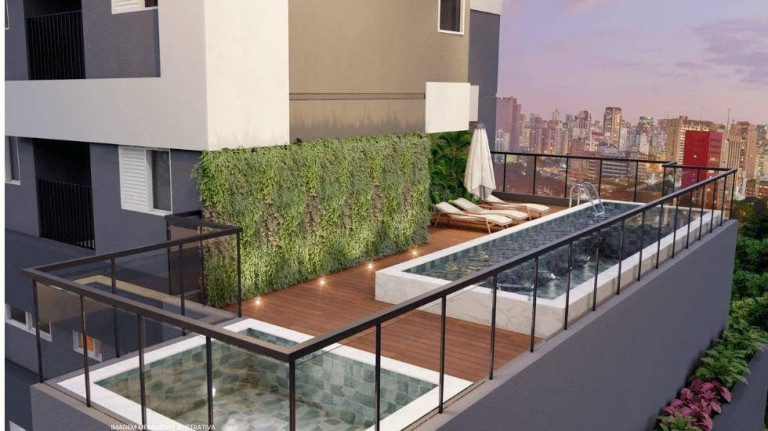 Imagem Apartamento com 2 Quartos à Venda, 40 m² em Vila Azevedo - São Paulo
