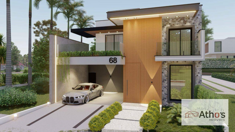 Imagem Sobrado com 4 Quartos à Venda, 256 m² em Jardins Di Roma - Indaiatuba