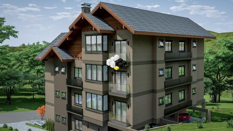 Apartamento com 2 Quartos à Venda, 67 m² em Dutra - Gramado