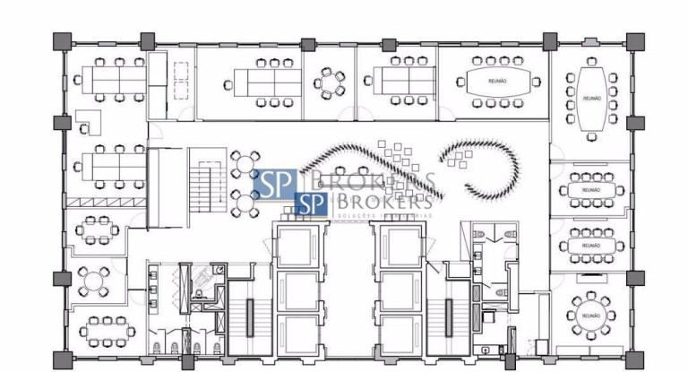 Imagem Sala Comercial para Alugar, 540 m² em Jardim Paulistano - São Paulo Imagem Sala Comercial para Alugar, 540 m² em Jardim Paulistano - São Paulo