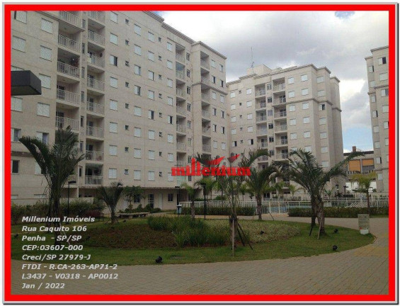 Imagem Apartamento com 3 Quartos à Venda, 67 m² em Guaiaúna - São Paulo