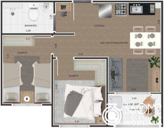 Imagem Apartamento com 2 Quartos à Venda, 41 m² em Canhema - Diadema Imagem Apartamento com 2 Quartos à Venda, 41 m² em Canhema - Diadema
