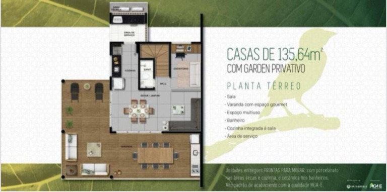 Imagem Casa com 2 Quartos à Venda, 135 m² em Praia Do Forte - Mata De São João Imagem Casa com 2 Quartos à Venda, 135 m² em Praia Do Forte - Mata De São João