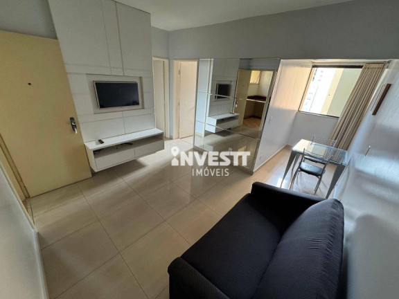 Apartamento com 1 Quarto para Alugar, 42 m² em Setor Oeste - Goiânia