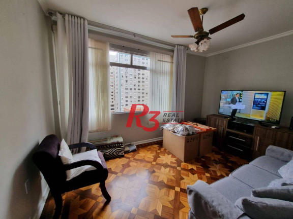 Apartamento com 2 Quartos à Venda, 76 m² em Embaré - Santos