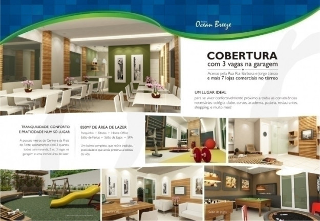 Imagem Cobertura com 3 Quartos à Venda, 186 m² em Centro - Cabo Frio Imagem Cobertura com 3 Quartos à Venda, 186 m² em Centro - Cabo Frio
