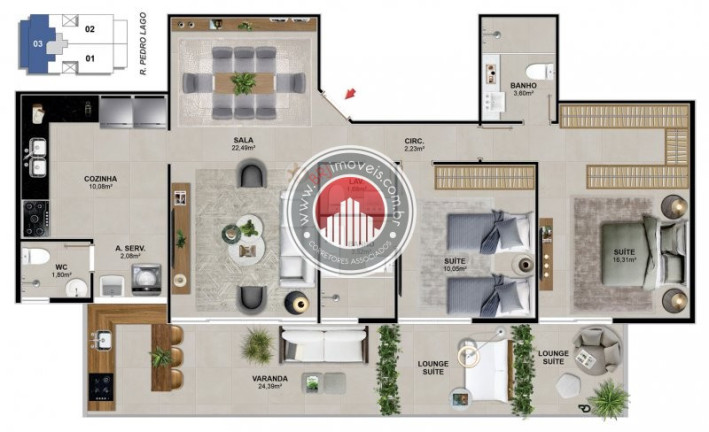 Imagem Apartamento com 2 Quartos à Venda, 173 m² em Barra Da Tijuca - Rio De Janeiro Imagem Apartamento com 2 Quartos à Venda, 173 m² em Barra Da Tijuca - Rio De Janeiro
