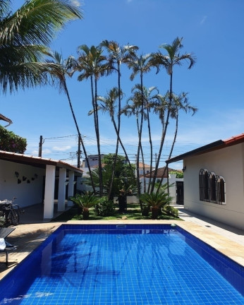Imagem Casa com 4 Quartos à Venda, 360 m² em Vila Santa Rosa - Guarujá