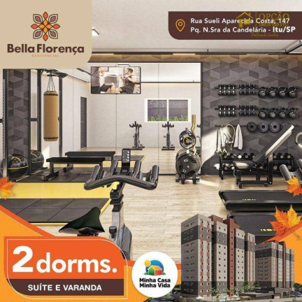 Imagem Apartamento com 2 Quartos à Venda, 42 m² em Parque Nossa Senhora Da Candelária - Itu Imagem Apartamento com 2 Quartos à Venda, 42 m² em Parque Nossa Senhora Da Candelária - Itu