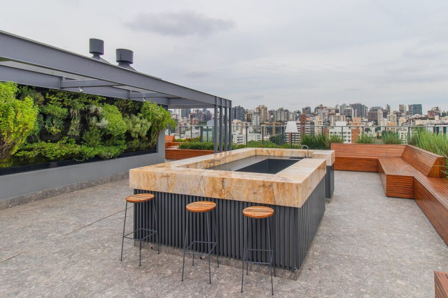 Imagem Imóvel com 1 Quarto à Venda, 24 m² em Auxiliadora - Porto Alegre Imagem Imóvel com 1 Quarto à Venda, 24 m² em Auxiliadora - Porto Alegre