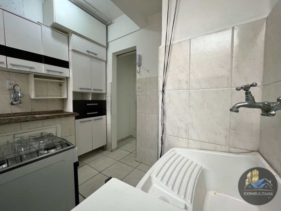 Imagem Apartamento com 1 Quarto para Alugar, 50 m² em Gonzaga - Santos
