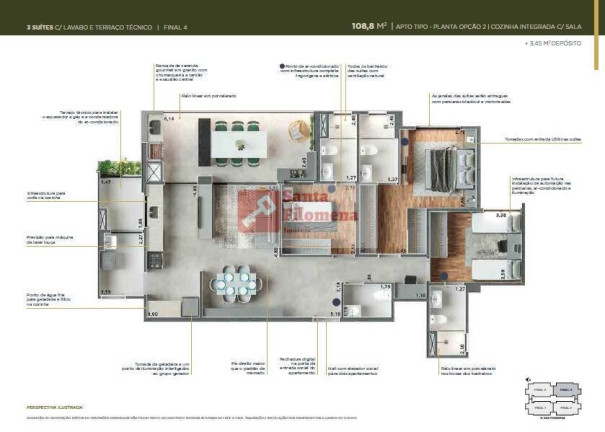 Imagem Apartamento com 3 Quartos à Venda, 112 m² em Campestre - Santo André Imagem Apartamento com 3 Quartos à Venda, 112 m² em Campestre - Santo André