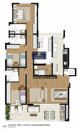 Imagem Apartamento com 4 Quartos à Venda, 126 m² em Perdizes - São Paulo