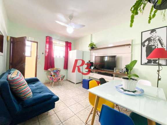 Imagem Apartamento com 1 Quarto à Venda, 51 m² em Gonzaga - Santos Imagem Apartamento com 1 Quarto à Venda, 51 m² em Gonzaga - Santos