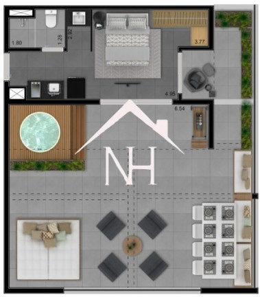 Apartamento com 1 Quarto à Venda, 80 m² em Perdizes - São Paulo