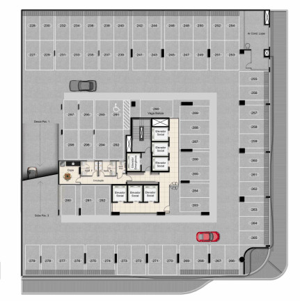 Sala Comercial à Venda, 45 m² em Setor Bueno - Goiânia