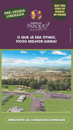Imagem Terreno à Venda, em Reserva Do Parque - Tangará Da Serra Imagem Terreno à Venda, em Reserva Do Parque - Tangará Da Serra