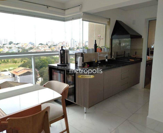 Imagem Apartamento com 3 Quartos à Venda, 164 m² em Vila Assunção - Santo André