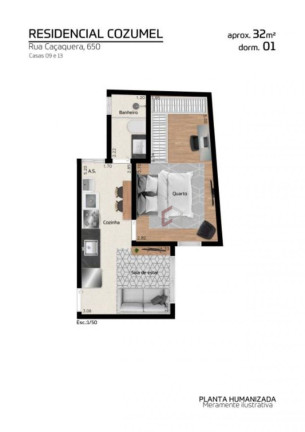 Imagem Apartamento com 1 Quarto à Venda, 32 m² em Vila Antonina - São Paulo Imagem Apartamento com 1 Quarto à Venda, 32 m² em Vila Antonina - São Paulo