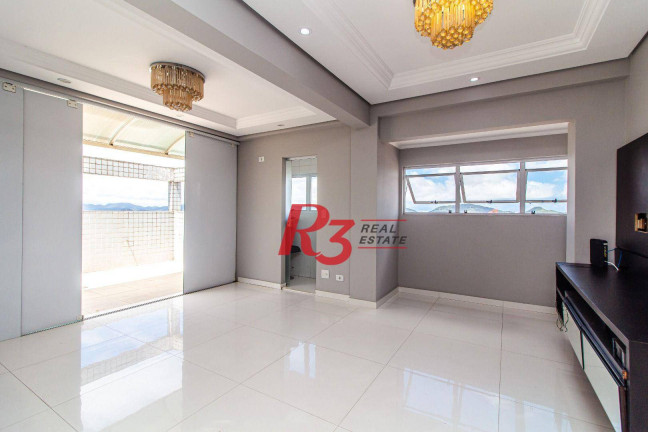 Imagem Cobertura com 3 Quartos à Venda, 243 m² em Aparecida - Santos