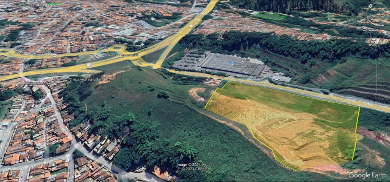 Terreno à Venda, 35.710 m² em Tamandaré - Guaratinguetá