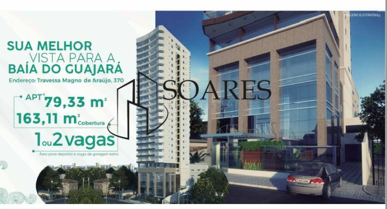 Imagem Apartamento com 3 Quartos à Venda, 79 m² em Telégrafo Sem Fio - Belém