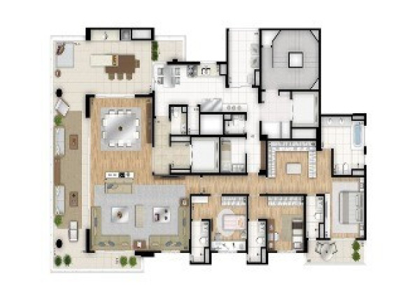 Imagem Apartamento com 4 Quartos à Venda, 288 m² em Moema - São Paulo