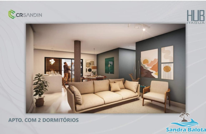 Imagem Kitnet com 1 Quarto à Venda, 37 m² em Itaguá - Ubatuba