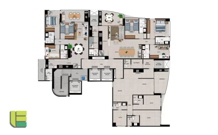 Imagem Apartamento com 3 Quartos à Venda, 86 m² em Boa Viagem - Recife