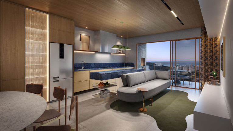 Imagem Apartamento com 3 Quartos à Venda, 121 m² em Praia Brava De Itajaí - Itajaí
