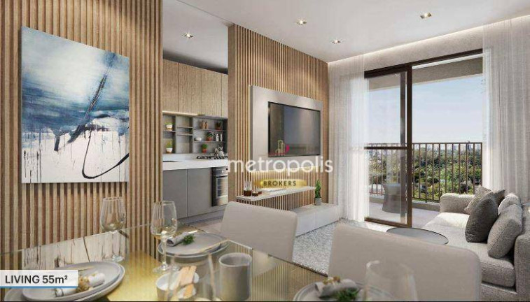 Apartamento com 2 Quartos à Venda, 55 m² em Vila Anastácio - São Paulo