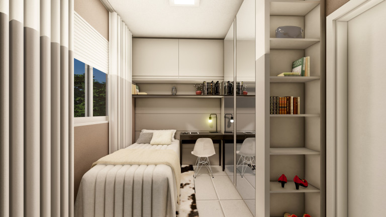 Imagem Apartamento com 2 Quartos à Venda, 65 m² em Integração - Passo Fundo